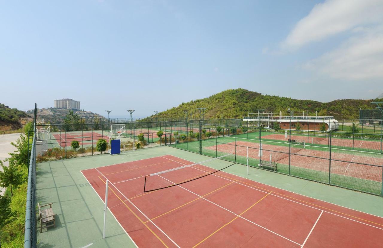 Gold City 1+1 Villa In Free Aquapark Alanya Exterior foto