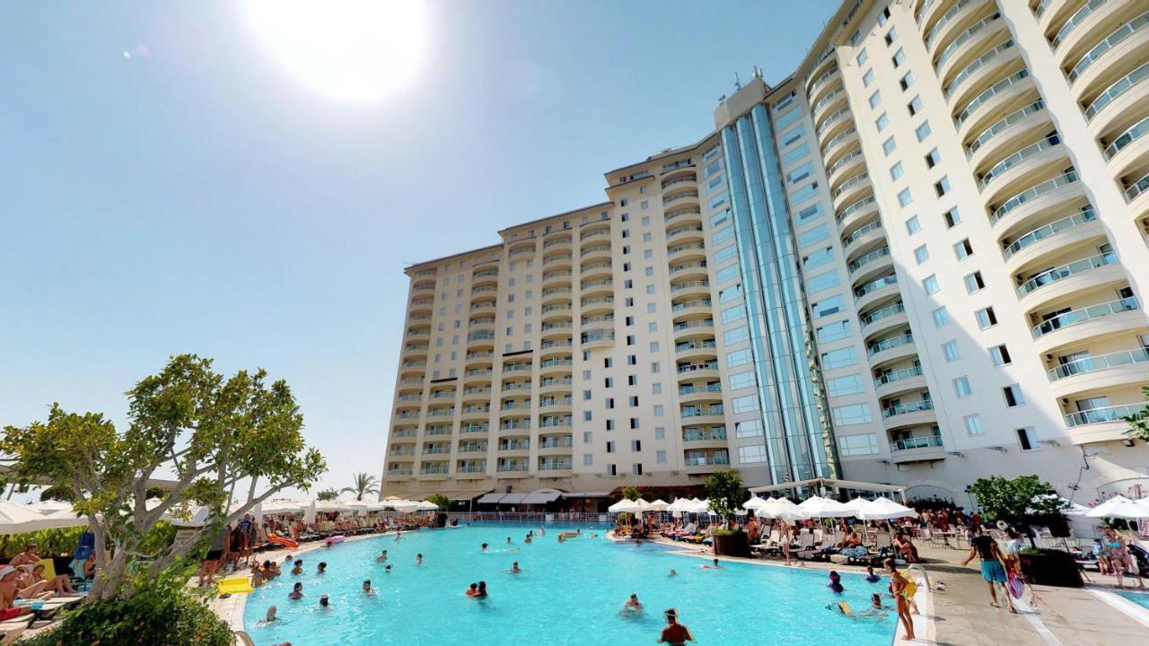 Gold City 1+1 Villa In Free Aquapark Alanya Exterior foto