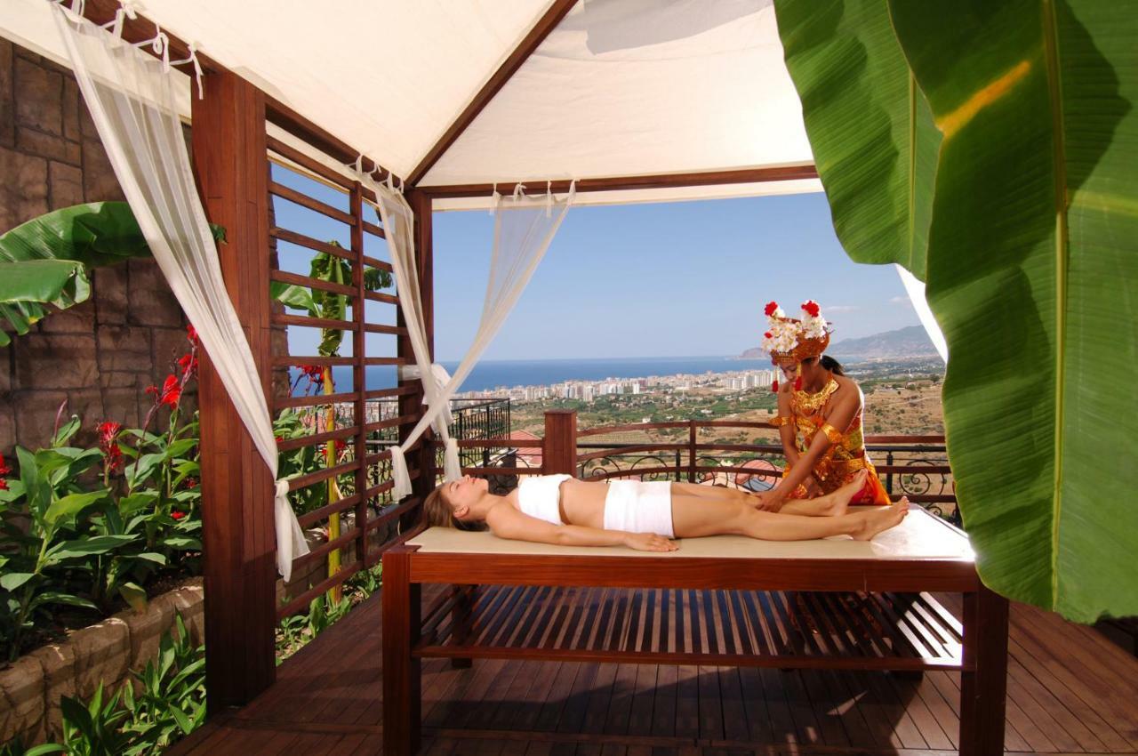 Gold City 1+1 Villa In Free Aquapark Alanya Exterior foto